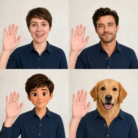 Creator B-roll GIF face swap